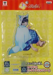 【中古】アクリルスタンド・アクリルパネル 月岡紬 スタンド付ビッグアクリルプレート 「A3!(エースリー)×太鼓の達人」