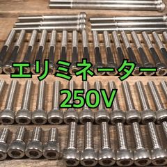 ステンレス製 エリミネーター250V VN250A 左右エンジンカバーボルト 合計28本