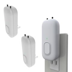 IGOKOTI 空気清浄機 マイナスイオン発生器 脱臭機 コンセント式 プラグ フィルター交換不要 PM2.5 タバコ対策 ペット トイレ脱臭 小型家庭用 3個セット