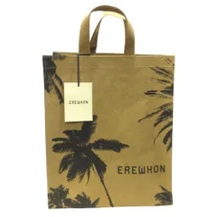 EREWHON  エレウォン　エコバッグ 生成り地　キャンバス　未使用 EREWHON エレフォン ECO BAG エコバッグ : INSTORE インストア