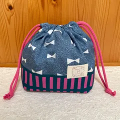 お弁当袋　リボン♪
