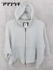 ◇ URBAN RESEARCH ROSSO アーバンリサーチ ロッソ 長袖 ジップアップ パーカー サイズF ライトグレー系 レディース 【中古】 【1002801326227】のサムネイル