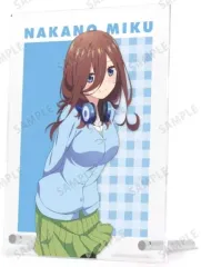 【中古】アクリルスタンド・アクリルパネル 中野三玖 ダブルアクリルパネル 「五等分の花嫁∽」