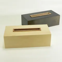 ティッシュケース KOGUCHI 木製 （ おしゃれ ティッシュボックス ティッシュカバー 卓上 ヤマト工芸 ティッシュ ケース ボックス 収納 木目 天然木 日本製 シンプル ナチュラル ティッシュペーパー 箱ティッシュ ボックスティッシュ ）
