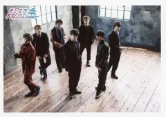 【中古】生写真(男性) 超特急/集合(7人)/横型・全身・衣装黒・赤・ピンク・カイ右向き・ユーキ左向き・左足曲げ/「超特急 2017 SUMMER FES GOODS」生写真 第30弾