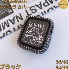 AppleWatch アップルウォッチ iwatch ケース　カバー　4 5 6 7 8 SE ultra ウルトラ 40 41 44 45 49 画面保護 フィルム 40mm 41mm 45mm 44mm キラキラ　ブラック