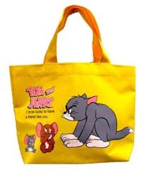 441406-25-012 キャラクター ビニール バック トムとジェリー （ ハッピーファン イエロー系 ) プールバッグ キッズ 女の子 男の子 プールバック ビーチバッグ ビーチバック