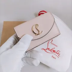 ✨美品✨クリスチャンルブタン 折り財布 バイカラー ロゴ金具 希少 エリザ