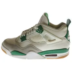新品未使用ナイキ SB ×エアジョーダン4 レトロ SP グリーン26.5センチ NIKE SB x AIR JORDAN 4 RETRO SP SAIL/WHITE-PINE GREEN US10