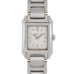 ジラールペルゴ GIRARD PERREGAUX 2589 ヴィンテージ 腕時計 シルバー文字盤 手巻き ダイヤインデックス レディース【中古】