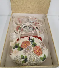 和装　ビーズバッグ・ビーズ草履　アンティーク 和装 ビーズバッグ・ビーズ草履 アンティーク