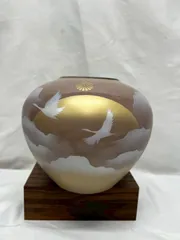 純銀 菊紋花瓶 246g/高さ22g 東Y5-0602☆2Fトサエサ