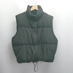 ◇ ⊇ ZARA ザラ 中綿入り ベスト サイズEUR M ブラック レディース E  【1504240005560】