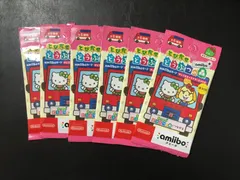 どうぶつの森 amiibo+サンリオ　コラボ　6パック amiiboカード