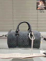【今日特価】LV Keepall Denim Pillow Bag ルイ・ヴィトン キープオール デニム ピローバッグ