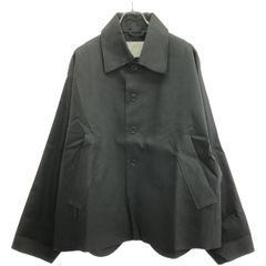 CAMIEL FORTGENS カミエルフォートヘンス oversized MACKINTOSH オーバーサイズジャケット ブラック Mのサムネイル