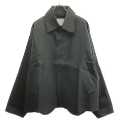 CAMIEL FORTGENS カミエルフォートヘンス oversized  MACKINTOSH オーバーサイズジャケット  ブラック Mのサムネイル