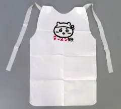 【中古】紙製品 ちいかわ ロゴ入り紙エプロン 「ちいかわ なんか小さくてかわいいやつ ちいかわラーメン 豚」 来場者特典