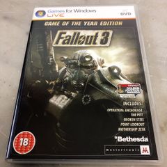 PC Windowsゲーム fallout 3 2枚組 フォールアウト3