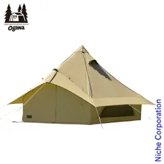 【新品】 オガワキャンパル(ogawa) グロッケ8T/C 2787 テント ベルテント ワンポールテント キャンプ用品 TC ポリコットン テクニカルコットンのサムネイル