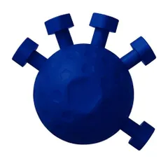 KOVOLフィンガーパワー握力トレーニング指グリップ強化器フィンガートレーナーハンドグリップ鍛錬握力グリップ握力回復指エクササイズ器具握力トレーナーストレス解消使用簡単(青)