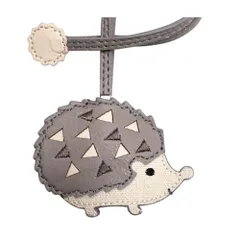 ☆ ハリネズミ/グレー ☆ hoock ハングウォッチ ハングウォッチ バッグチャーム 時計 アナログ時計 ウオッチ ウォッチ チャーム 日本製ムーブメント 見やすい 動物 アニマル hoock フック かわいい おしゃれ 贈り物 ギフト