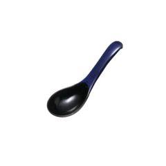 瑠璃釉刷毛目 小さじ 和食器 小付 ルリ 陶器 贈答 贈り物 日本製 ギフト 小さい おしゃれな かわいい 便利な シンプルな 軽い Lapis lazuli glaze brushed teaspoon Japanese tableware