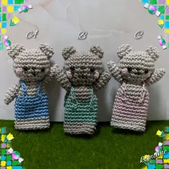 くまさん指人形