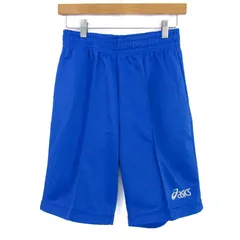アシックス ショートパンツ ハーフパンツ スポーツウエア ボトムス レディース Oサイズ ブルー asics 【中古】