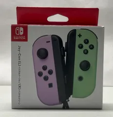 【美品】Joy-Con(L) パステルパープル/(R) パステルグリーン