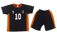 【中古】衣類 烏野高校 ルームウェア(上下セット) ネイビー LLサイズ 「ハイキュー!!」 しまむらオンラインストア限定