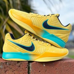 NIKE JA 2 EP 'SOFT YELLOW' ナイキ ジャ 2 ジャ モラント 【MEN'S】 soft yellow/black-tropical teal FD7327-700