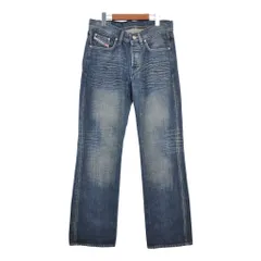 90年代 DIESEL ディーゼル デニムパンツ ブルー (メンズ 32) 中古 古着 S1044