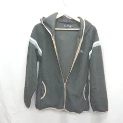 ◇ ⊇ KRIFF MAYER　クリフメイヤー アメカジブランド 長袖 フルジップパーカー サイズ170 ブラック系 メンズレディース E  【1505290053280】のサムネイル
