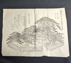 大判 摺物 絵入◆播磨国別府手枕霊松真図◆地誌 郷土資料 江戸-明治 時代物 浮世絵 UKIYOE 木版画 骨董 古美術 古典籍 古文書 古書#和本～江戸屋～