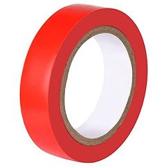 heizi 体育館 ライン マスキング テープ 赤 黒 白 耐水テープ 20mm 66m 車 多機能 カッティングシート (赤)