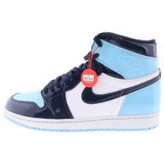 NIKE (ナイキ) WMNS AIR JORDAN 1 HIGH OG BLUE CHILL CD0461-401 エアジョーダン1ハイオージーブルーチルスニーカー ブルー/ブラック/ホワイト US11.5/28.5cm
