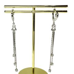 ハート ダイヤモンド 計0.17×2ct ピアス K18WGホワイトゴールド 18金  3.5g レディース 【中古】【真子質店】【NN】