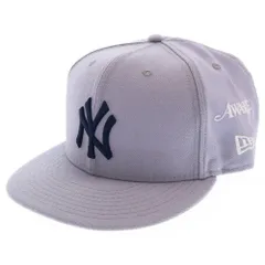 NEW ERA (ニューエラ) ×AWAKE New York Yankees 59FIFTY SUBWAY SERIES アウェイク ニューヨークヤンキース サブウェイシリーズ ベースボールキャップ グレー