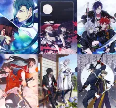 【中古】クリアファイル [単品] 描き下ろしA4クリアファイル6枚セット 2017夏 「C92 刀剣乱舞-ONLINE- 2017夏コミセット」