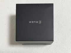 SONY wena 3 rubber Black WNW-A21A/B