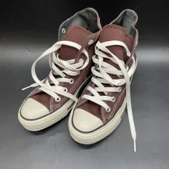 D342 未使用 保管品 CONVERSE コンバース オールスター ハイカットスニーカー レディースシューズ 茶 BROWN 23cm