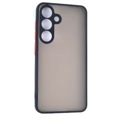 Galaxy S24 ケース SC-51E SCG25 耐衝撃 カラーバンパー ケース 【Color】ブラック