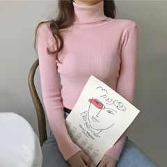 ♥24時間以内発送♥タートルネック　ピンク