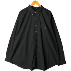 古着 ビッグサイズ ラルフローレン Ralph Lauren 長袖 ボタンダウンシャツ メンズXXXL相当/eaa568418