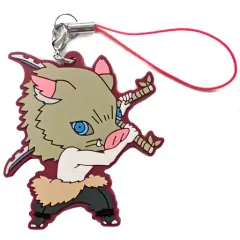 【中古】キーホルダー・マスコット(キャラクター) 嘴平伊之助 「鬼滅の刃 滅! カプセルラバーマスコット」