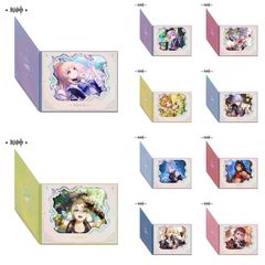 原神・公式　色紙（命定の日）珊瑚宮心海　ベネット　ナナ　ヨゥーヨ　申鶴　ジン　ノエル　神里綾人　ディシア　シャルロット　B1