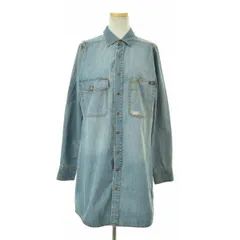 【DIESEL】デニムシャツ長袖ワンピース