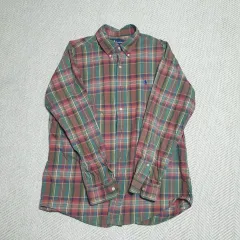 ポロラルフローレン シャツ チェック柄 CUSTOM FIT L