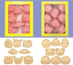 ネコポス　クッキー型　クッキー型抜き　キャラ弁　キャラクター　粘土　粘土遊び　お弁当